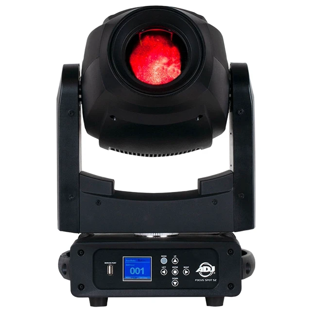 Alt view image 2 of 7 - (4) American DJ Focus Spot 5Z 200 Watt Moving Heads Bundle