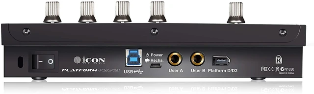 Alt view image 5 of 5 - Icon Pro Audio Platform Nano DAW Control Surface with Motorized Fader
