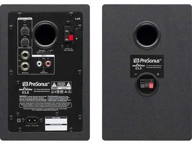 Alt view image 2 of 3 - PreSonus Eris E3.5 3.5" 2-Way 25W Nearfield Monitors (Pair)