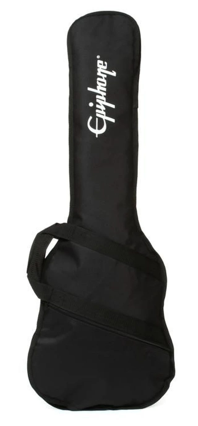Alt view image 3 of 5 - Hagstrom Ultra Swede Electric Guitar Black Burst, Epiphone Les Paul Gig Bag, GLS Audio 20 Foot Cable, Snark Super Snark Bundle
