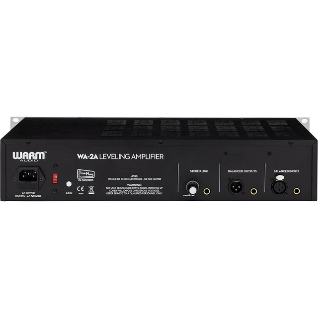 Alt view image 4 of 4 - Warm Audio WA-2A Single-Channel Tube Optical Compressor