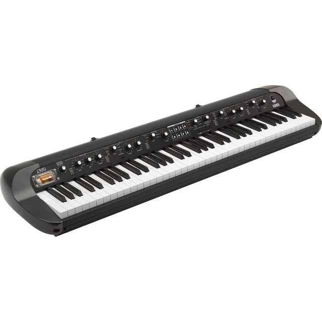 Alt view image 2 of 6 - Korg SV-2 73-Key Vintage Stage Piano (Black) (Korg DS-2H Pedal Included), Korg CBSV173, (4) 1/4 Cables Bundle