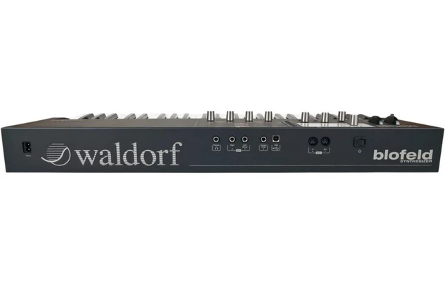 Alt view image 3 of 6 - Waldorf Blofeld Keyboard Synthesizer (Black), Presonus Eris3.5 Monitors, Monitor Stands, (2) 1/4 Cables Bundle