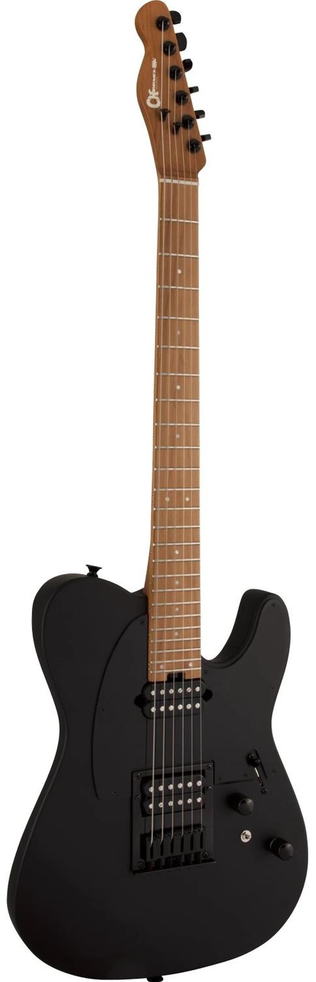 Alt view image 7 of 7 - Charvel Pro-Mod So-Cal Style 2 24 HT HH Electric Guitar (Satin Black)