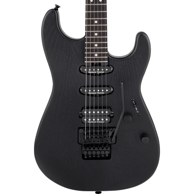 Alt view image 2 of 7 - Charvel Pro-Mod San Dimas Style 1 HSS FR Sassafras Satin Black, Fender Frontman 10G Amp, ErnieBall Cable, Levi's MS26-BLK Bundle