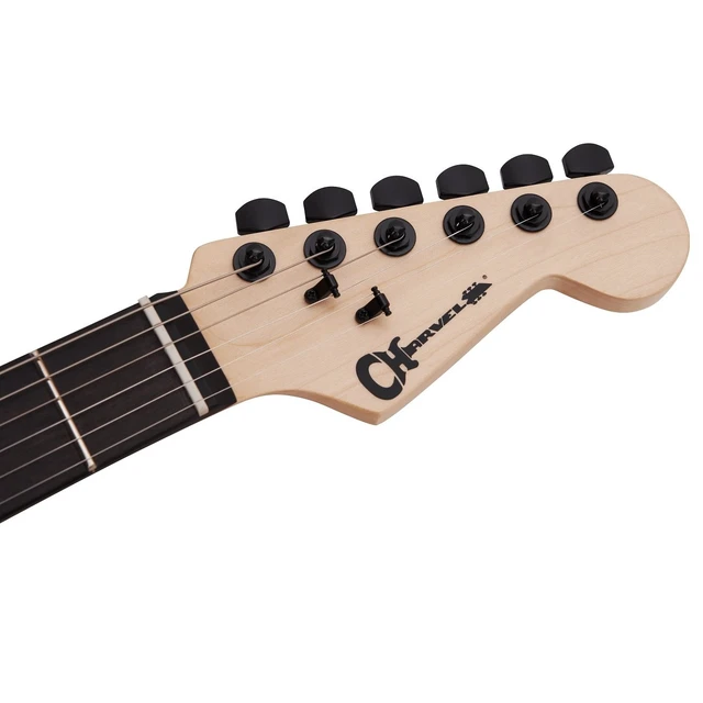Alt view image 6 of 7 - Charvel Pro-Mod San Dimas Style 1 HSS FR Sassafras Satin Black, Fender Frontman 10G Amp, ErnieBall Cable, Levi's MS26-BLK Bundle
