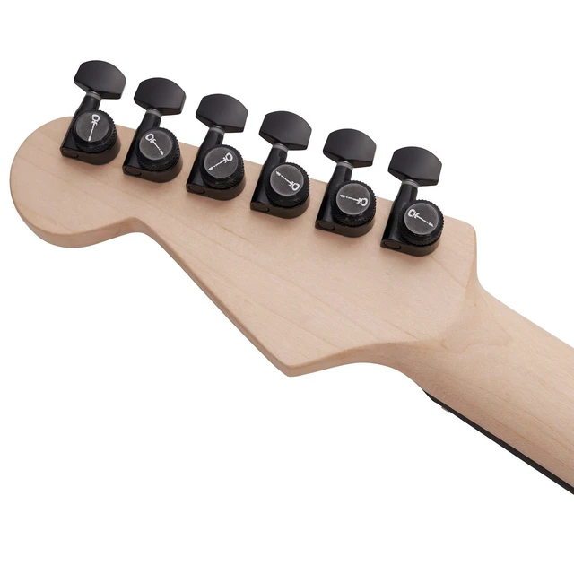 Alt view image 7 of 7 - Charvel Pro-Mod San Dimas Style 1 HSS FR Sassafras Satin Black, Fender Frontman 10G Amp, ErnieBall Cable, Levi's MS26-BLK Bundle