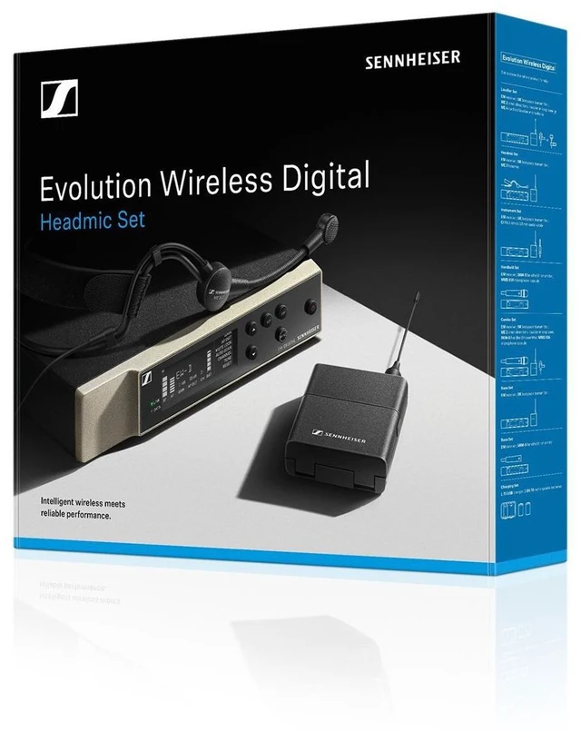 Alt view image 5 of 6 - Sennheiser EW-D ME3 SET Wireless Headset Mic (R1-6), Gator G-MIXERBAG-1515 Bundle