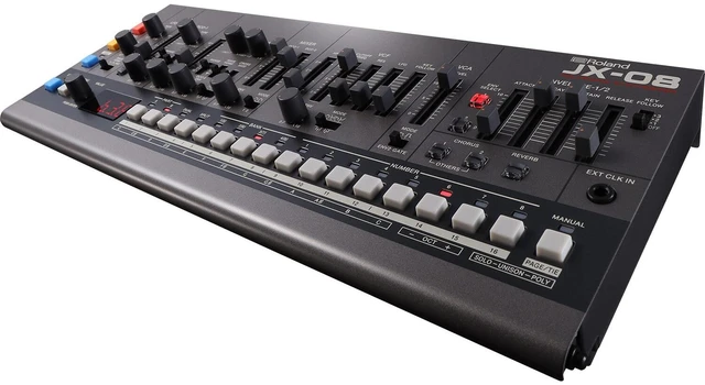 Alt view image 3 of 7 - Roland Boutique JX-08 Synthesizer Module, Audio Technica ATH-M20X Bundle