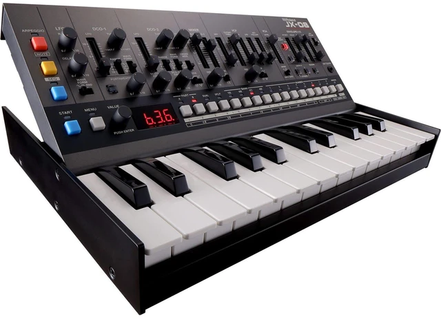 Alt view image 5 of 7 - Roland Boutique JX-08 Synthesizer Module, Audio Technica ATH-M20X Bundle