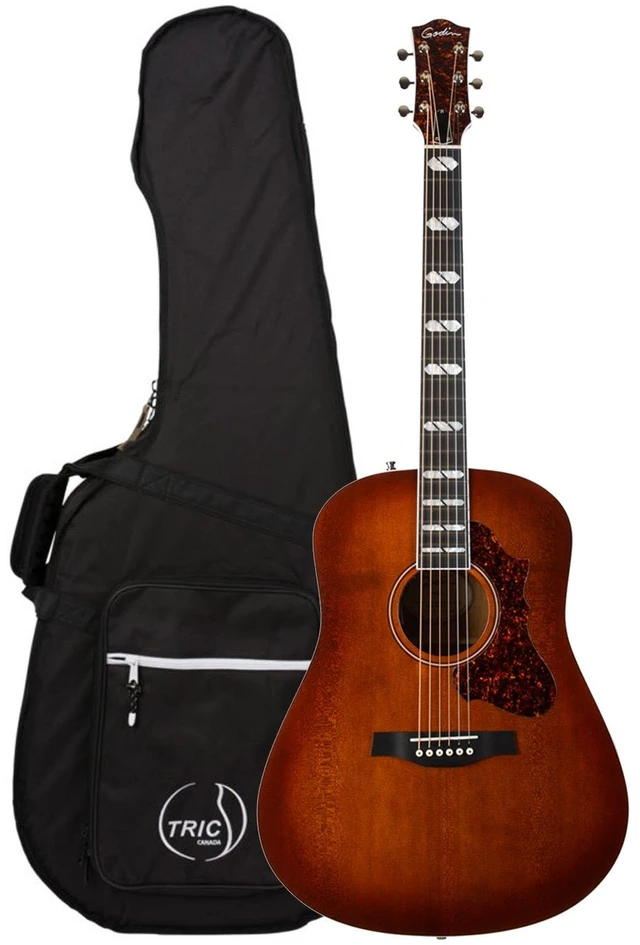 Main image of Godin (047918) Metropolis LTD EQ Limited Acoustic-Electric Guitar - Havana Burst