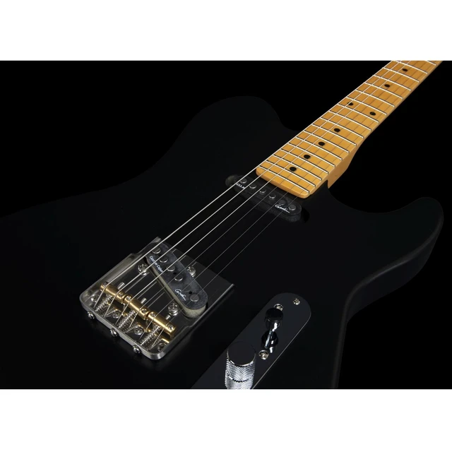 Alt view image 6 of 7 - Godin (049332) Stadium HT Electric Guitar Matte Black, LyxPro Amp, ErnieBall Cable Bundle