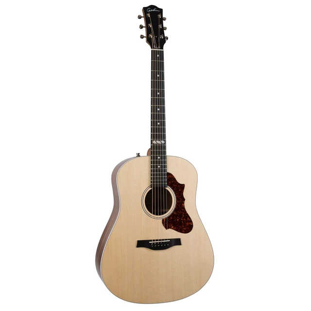 Alt view image 3 of 7 - Godin (051649) Metropolis Classic QIT AEGuitar - Natural, Gator Deluxe ABS Molded Case Bundle