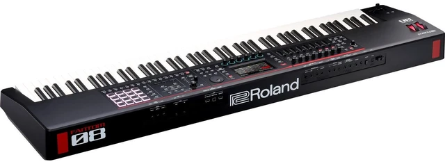 Alt view image 4 of 7 - Roland FANTOM-08 Keyboard, Stand, Bench, Sustain, Expression Pedal, Presonus HD9, (4) 1/4 Cables Bundle