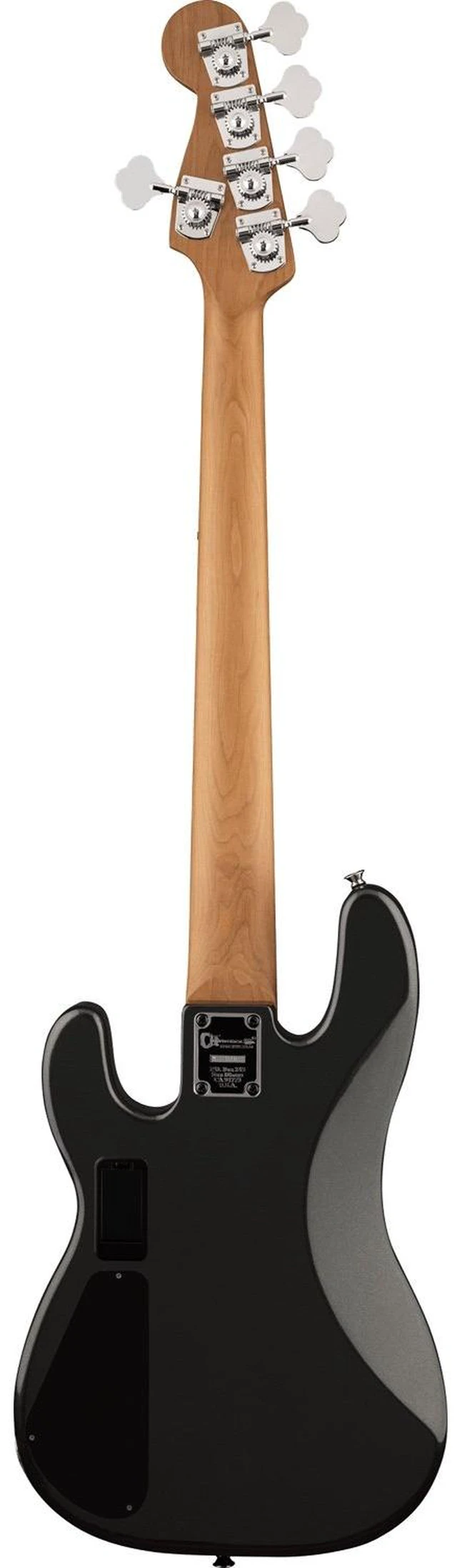 Alt view image 2 of 7 - Charvel Pro-Mod San Dimas Bass PJ V 5-String - Metallic Black