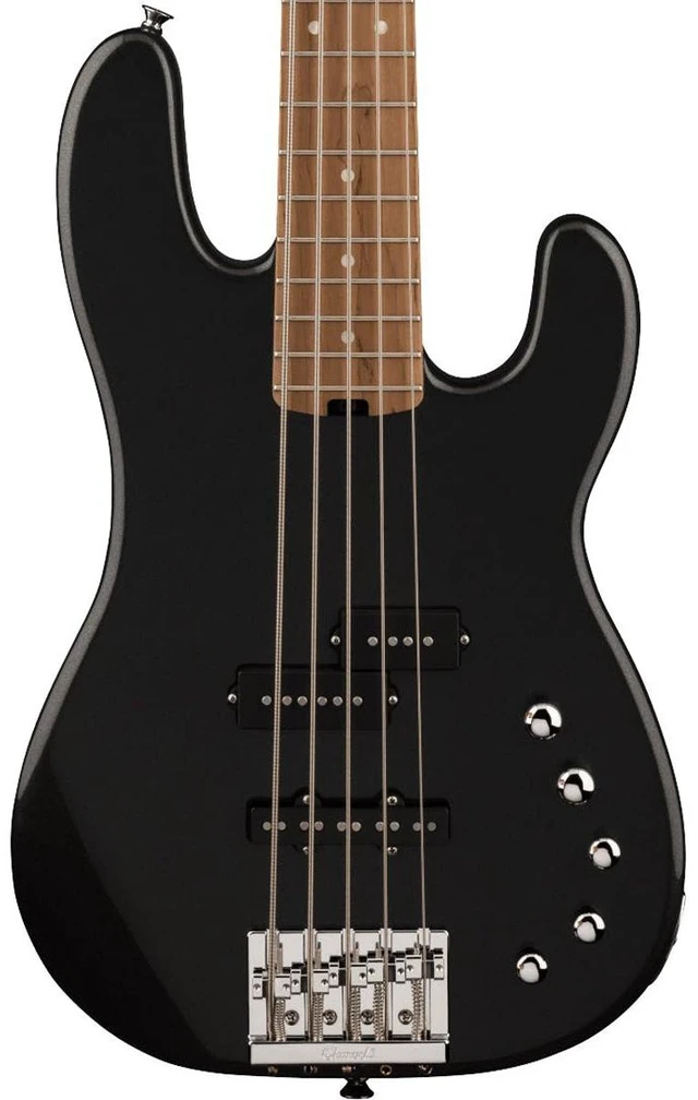 Alt view image 3 of 7 - Charvel Pro-Mod San Dimas Bass PJ V 5-String - Metallic Black