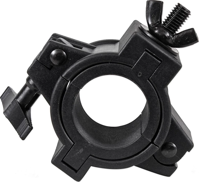 Alt view image 7 of 7 - Eliminator Stinger Spot 30 30W LED Mini Moving Head, DMX Cable, O Clamp Bundle