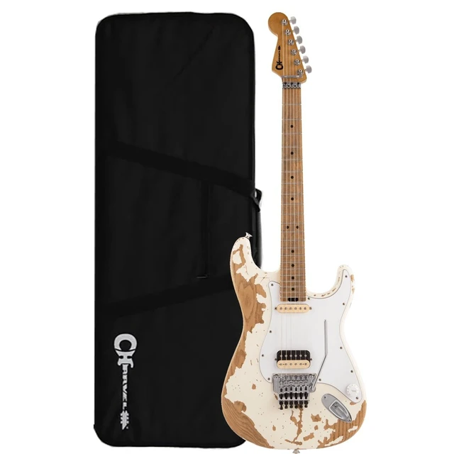 Main image of Charvel Henrik Danhage Limited Edition Signature Pro-Mod So-Cal Style 1 - White Relic