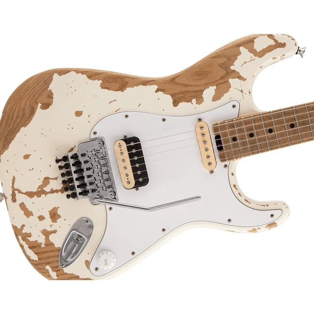 Alt view image 6 of 7 - Charvel Henrik Danhage LE Signature Pro-Mod So-Cal Style 1, White Relic, Fender Champion 20 Amp, ErnieBall Cable Bundle