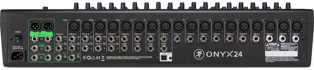 Alt view image 4 of 5 - Mackie Onyx24 24-channel Analog Mixer, (24) XLR 15ft Cables Bundle