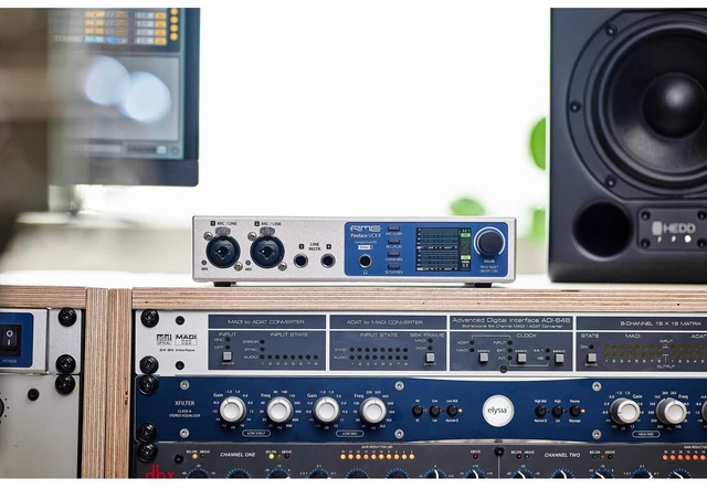 Alt view image 4 of 7 - RME Fireface UCX II 40-channel USB Interface, RME Rackmount kit, (2) ErnieBall XLR Bundle