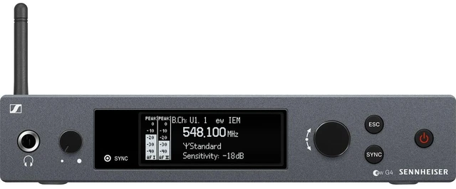 Alt view image 4 of 7 - Sennheiser ew IEM G4-Twin Wireless Monitor System