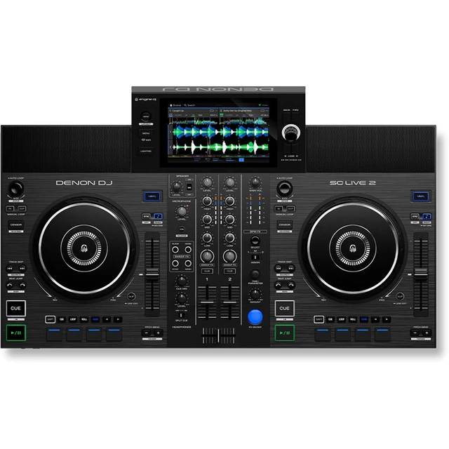 Main image of Denon DJ SC Live 2 Standalone DJ Controller with 7" Touchscreen, Built-In Speakers and Wi-Fi