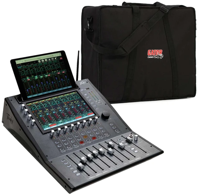 Main image of Peavey Aureus 28-channel Digital Mixer, Gator G-MIX-L 1822 Bundle