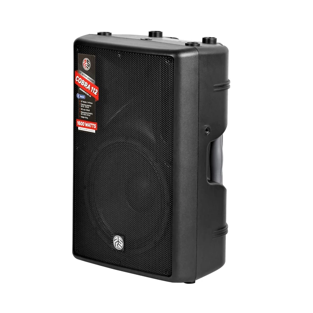 Alt view image 6 of 7 - (2) PSG AUDIO Cobra 112 Active Speaker 1600 Watts - (2) PSG Audio Goliath 18 Active Sub 3000 Watts - (2) Speaker Poles - (4) XLR Cables Bundle