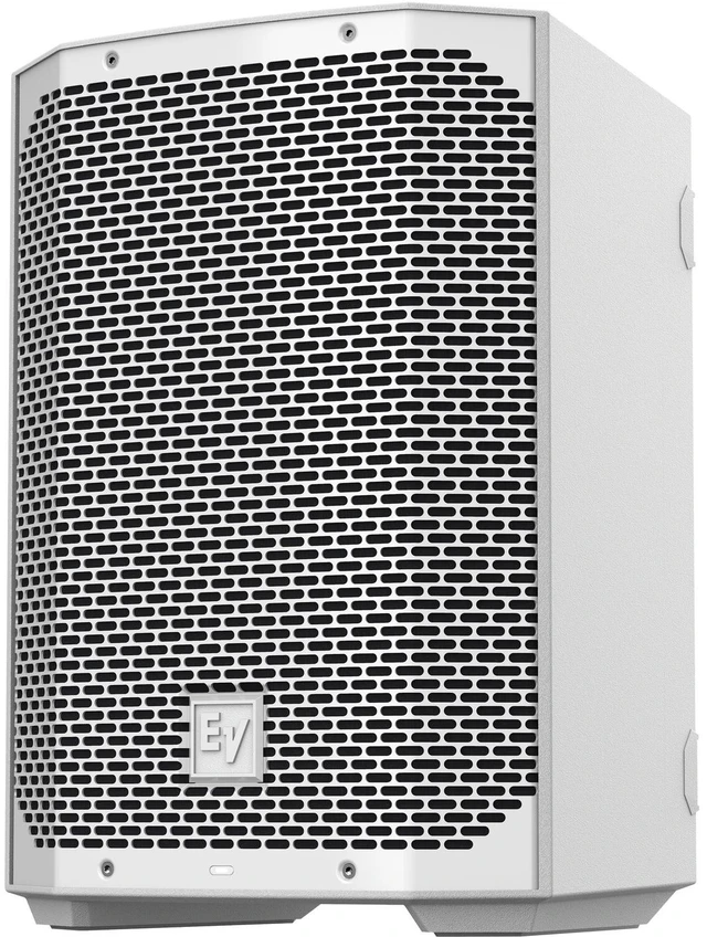 Alt view image 2 of 7 - Electro-Voice Everse 8 Battery Speaker (White), Gator TOTE12, XLR Cable Bundle
