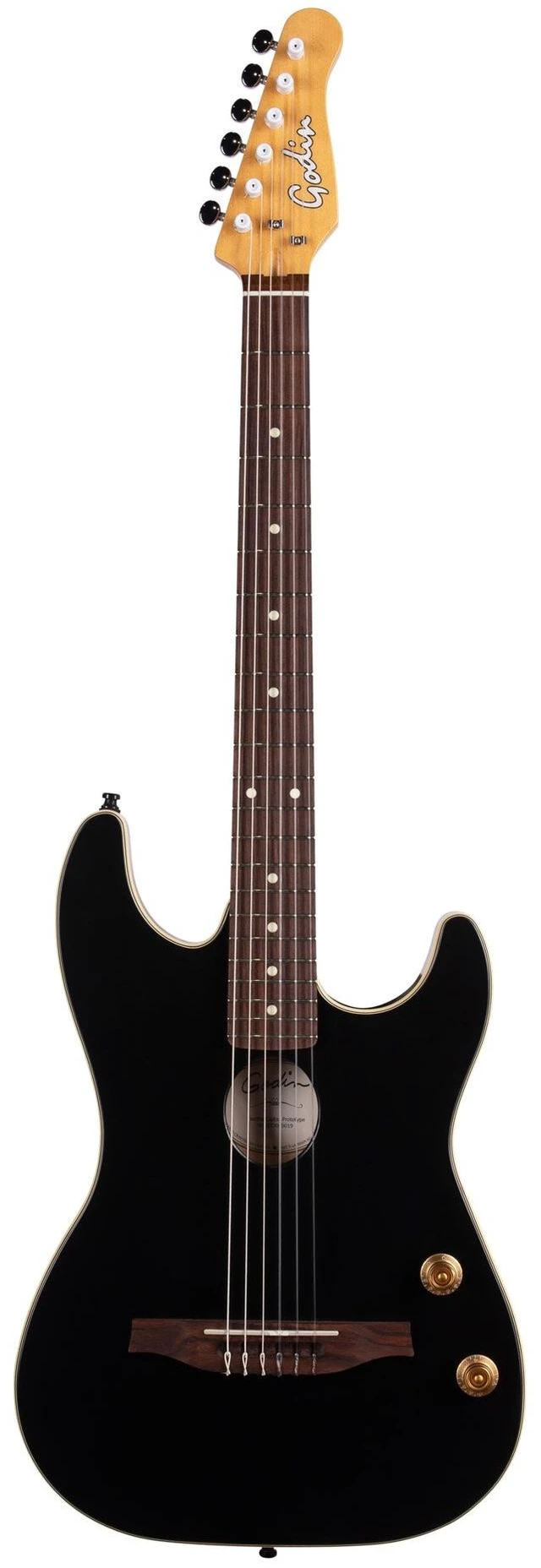 Alt view image 2 of 7 - Godin (051458) G-Tour Nylon Acoustic-Electric Guitar - Matte Black