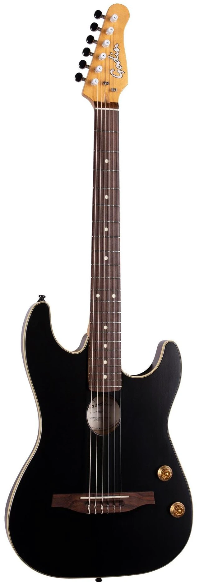 Alt view image 3 of 7 - Godin (051458) G-Tour Nylon Acoustic-Electric Guitar - Matte Black