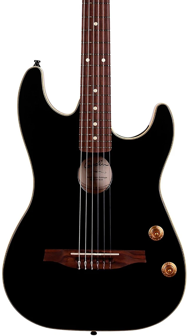 Alt view image 5 of 7 - Godin (051458) G-Tour Nylon Acoustic-Electric Guitar - Matte Black