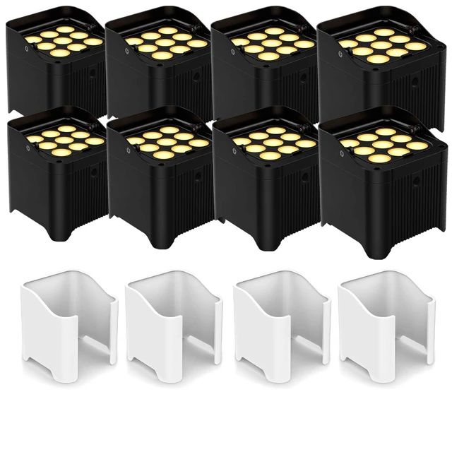 Main image of (8) Chauvet DJ Freedom Par Q9, PAR9 White Sleeve Set of 4 Bundle