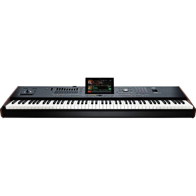 Alt view image 2 of 7 - Korg Pa5X-88 88-Key Professional Workstation, (2) PSG AUDIO Cobra 115, Speaker Stands, Keyboard Stand, Bench, (2) 1/4 Cables, Sustain Pedal Bundle