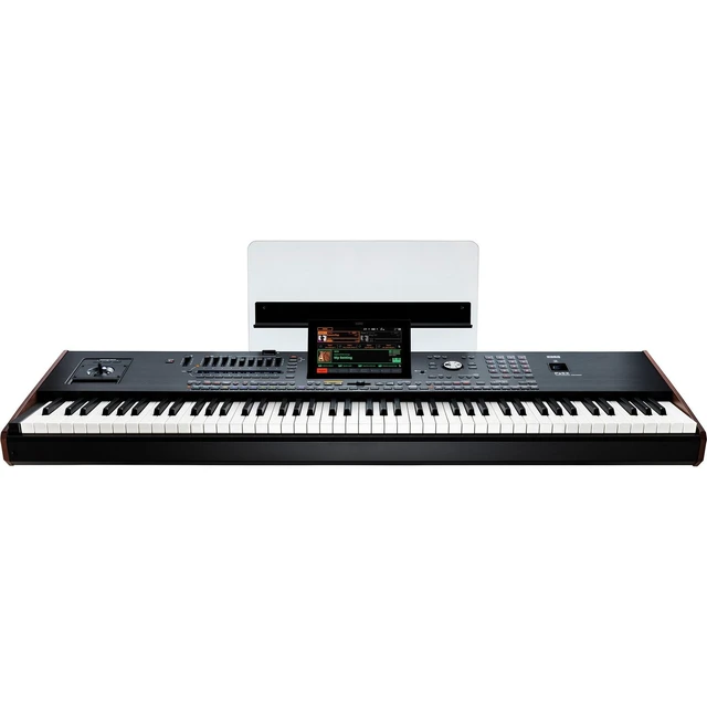 Alt view image 3 of 7 - Korg Pa5X-88 88-Key Professional Workstation, (2) PSG AUDIO Cobra 115, Speaker Stands, Keyboard Stand, Bench, (2) 1/4 Cables, Sustain Pedal Bundle