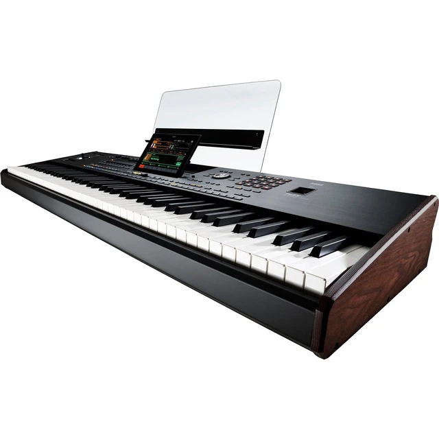 Alt view image 7 of 7 - Korg Pa5X-88 88-Key Professional Workstation, (2) PSG AUDIO Cobra 115, Speaker Stands, Keyboard Stand, Bench, (2) 1/4 Cables, Sustain Pedal Bundle
