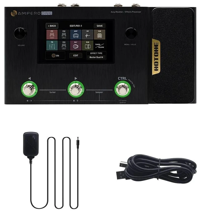 Alt view image 2 of 6 - Hotone Ampero One MP-80 Amp Modeler & Effects Processor