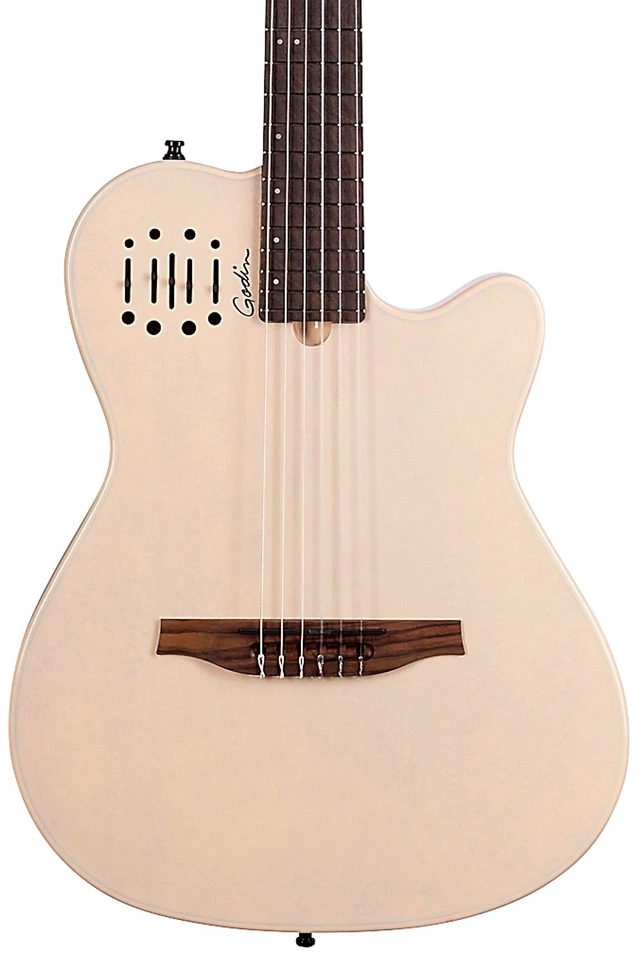Alt view image 5 of 7 - Godin Multiac Mundial Nylon Acoustic-Electric Guitar - Ozark Cream