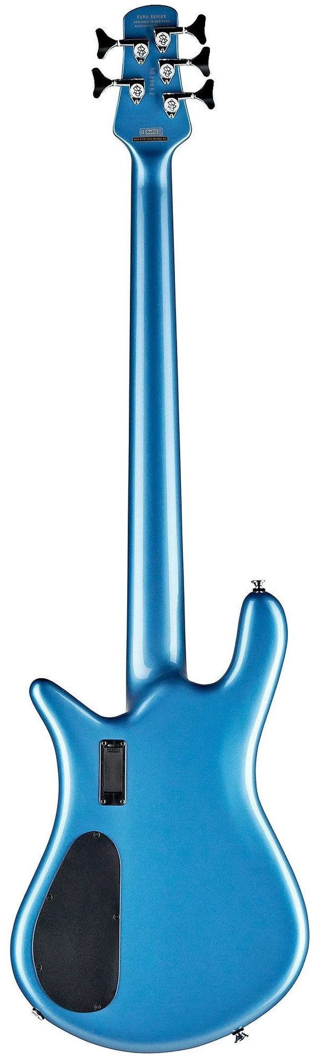 Alt view image 3 of 7 - Spector Euro 5 Classic Bass Guitar, Metallic Blue Gloss, Amazon Gift Card $300 Bundle
