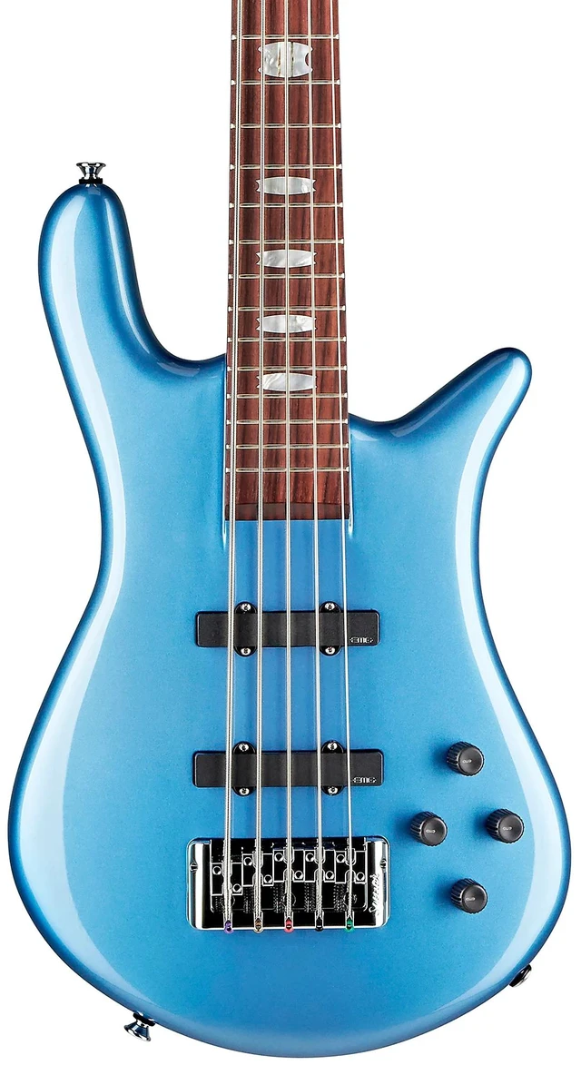 Alt view image 4 of 7 - Spector Euro 5 Classic Bass Guitar, Metallic Blue Gloss, Amazon Gift Card $300 Bundle