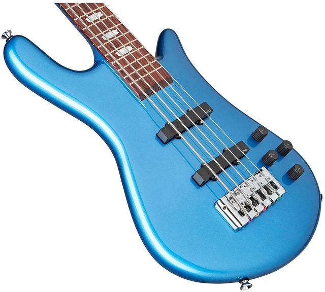 Alt view image 5 of 7 - Spector Euro 5 Classic Bass Guitar, Metallic Blue Gloss, Amazon Gift Card $300 Bundle
