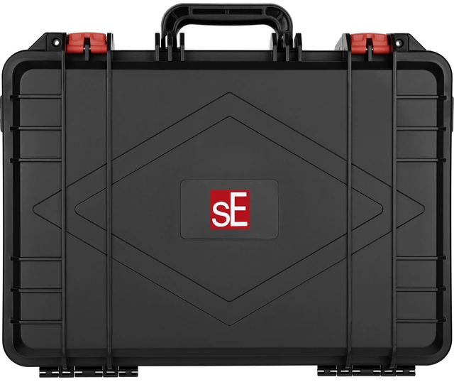 Alt view image 5 of 7 - sE Electronics V Pack Arena Drum Microphone Kit, (3) Mic Stands, (2) Low Profile Mic Stand, (7) XLR Cables Bundle