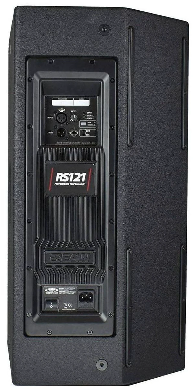 Alt view image 5 of 7 - (2) EAW RS121 1500W 12 Powered Loudspeaker, (2) EAW RS118 Subs, (2) EAW Covers, (2) EAW Sub Covers, (2) Speaker Poles, (4) XLR Cables Bundle
