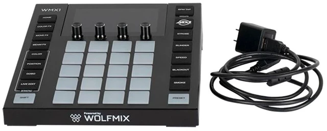 Alt view image 6 of 7 - American DJ WMX1 MK2 Wolfmix DMX Lighting Controller