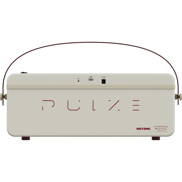 Alt view image 5 of 6 - Hotone Pulze AP30WH Multifunctional Bluetooth Modeling Amplifier - White