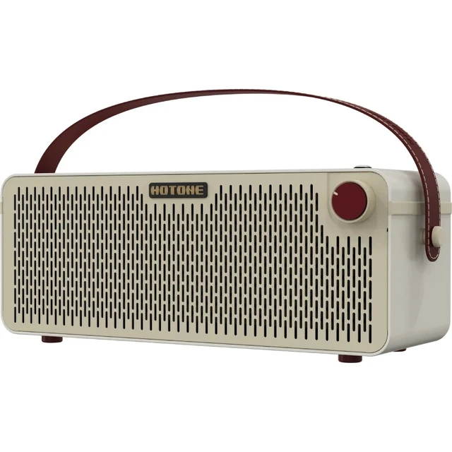 Alt view image 3 of 6 - Hotone Pulze AP30WH Multifunctional Bluetooth Modeling Amplifier - White