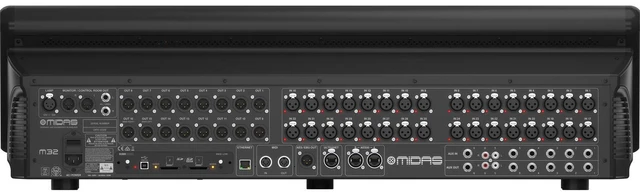 Alt view image 4 of 5 - Midas M32 LIVE 40-channel Digital Mixer, Harmony Audio Cases HCM32DHW Bundle