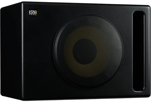 Alt view image 2 of 6 - KRK S12.4 12 Powered Studio Subwoofer - Audio Technica ATH-M40X Bundle