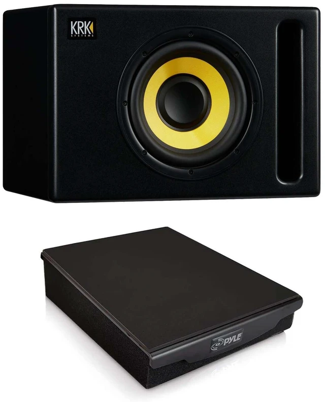 Main image of KRK S8.4 8 Powered Studio Subwoofer - Sound Pad Bundle